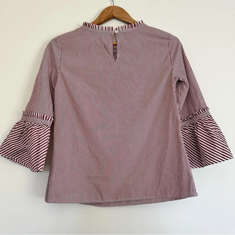 TALBOTS ' Tunic Striped blouse Size: XS - Picture 2 of 5